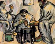 卡兹米尔 马列维奇 : Pedicurist in the Baths